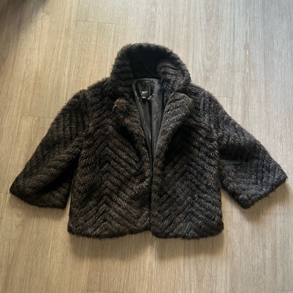 Mossimo Faux Fur Jacket - Picture 1 of 4